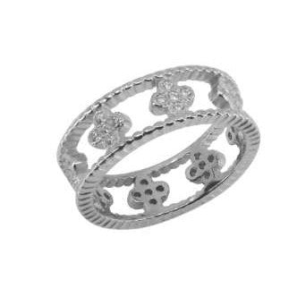 Inel Argint 925 cu Zirconii, Marime 51 - vivimall.ro