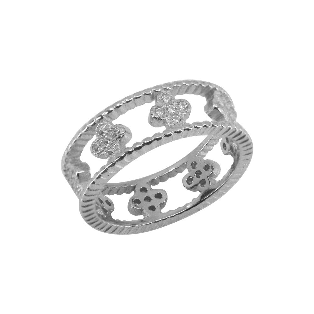 Inel Argint 925 Cu Zirconii, Marime 55