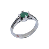 Inel Argint 925 cu Zirconiu si Marcasite, Marime 54 - vivimall.ro