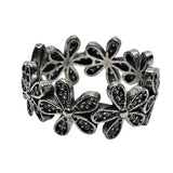 Inel Argint 925 Flori M 56