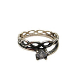Inel, Jolie Silver, Argint 925 Impletit Cu Piatra M 51