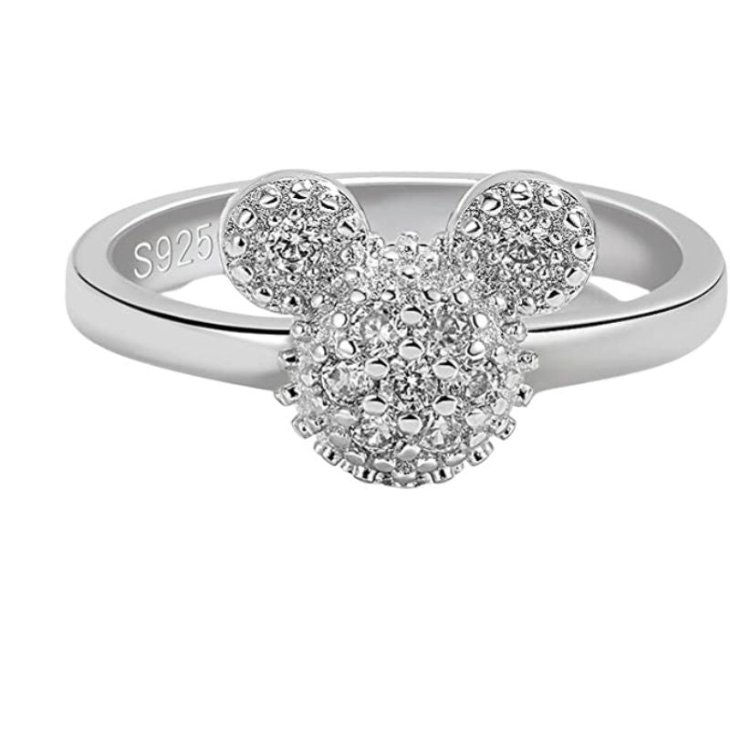 Inel Argint 925 Minnie Cu Pietre