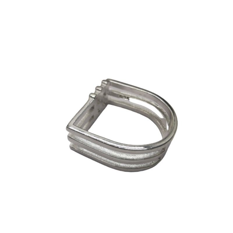 Inel, Jolie Silver, Argint 925 Patrat M 57 - vivimall.ro