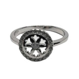 Inel Argint 925, Eta Cu Zirconii M 51