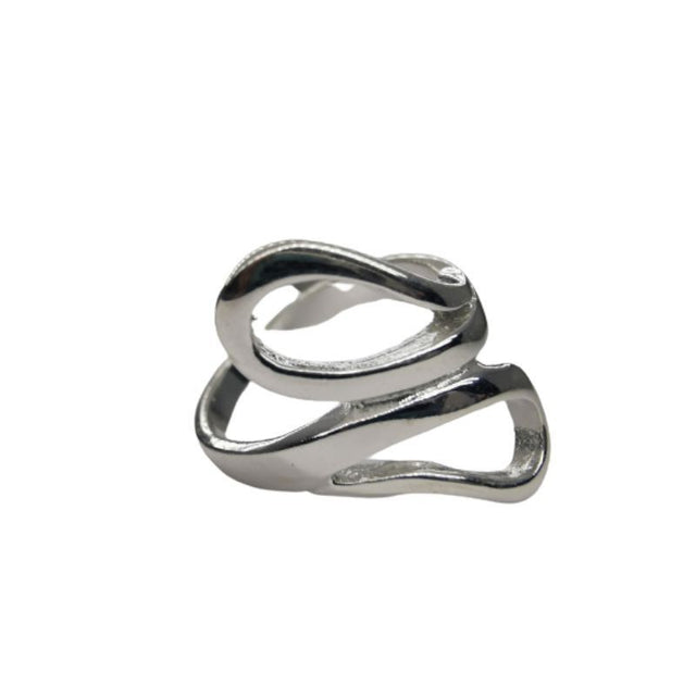 Inel, Jolie Silver, Argint 925 Sarpe Dublu M 57 - vivimall.ro