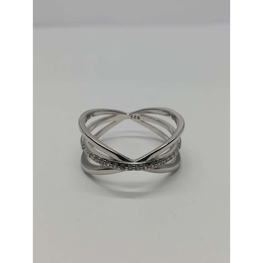 Inel Argint 925 Sfera Cu Zirconii M52