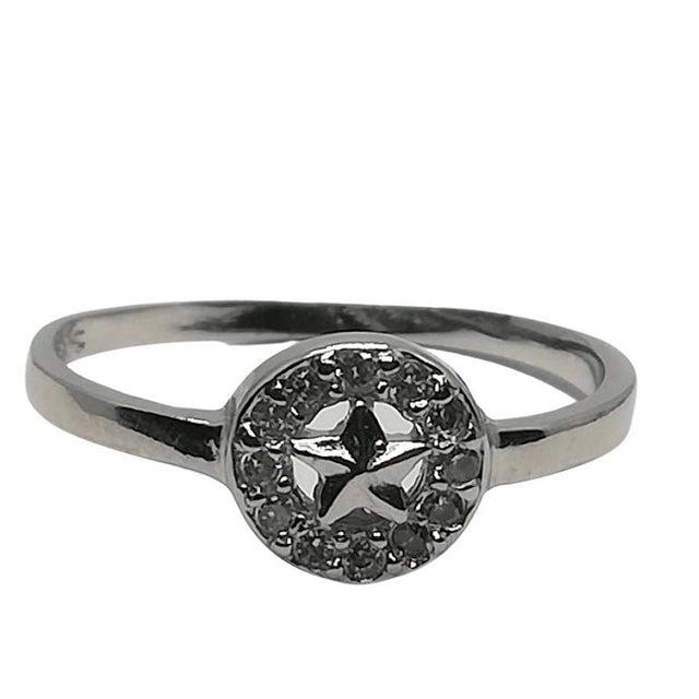 Inel Argint 925, Steluta in Cerc M43 - vivimall.ro