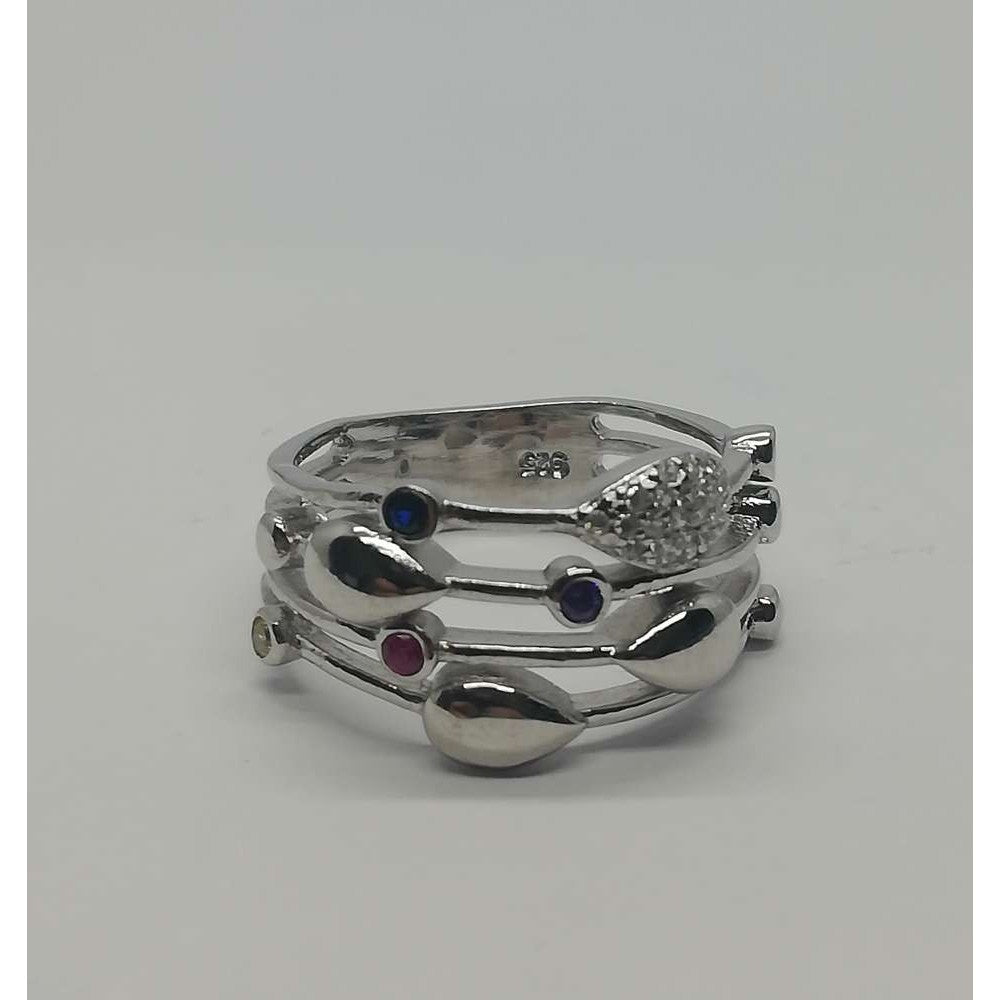 Inel Argint 925, Teardrops M 53