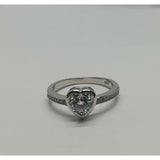 Inel Argint 925 tip Logodna cu Inima, M 50 - vivimall.ro