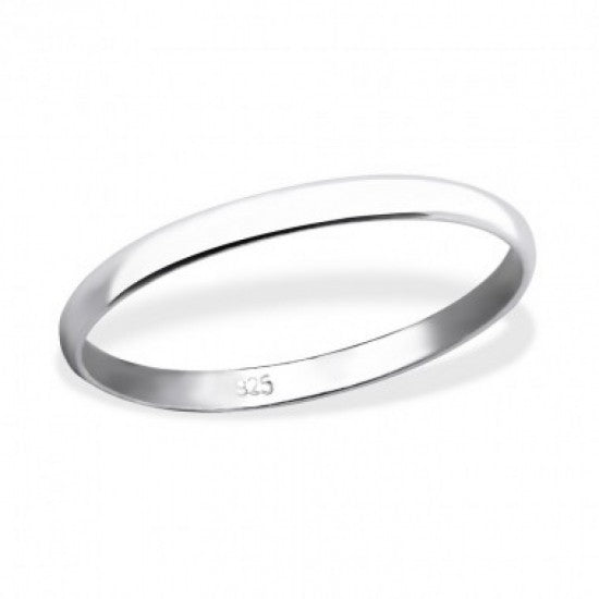 Inel Argint 925 Tip Verigheta Simpla, Marimea 51 - vivimall.ro