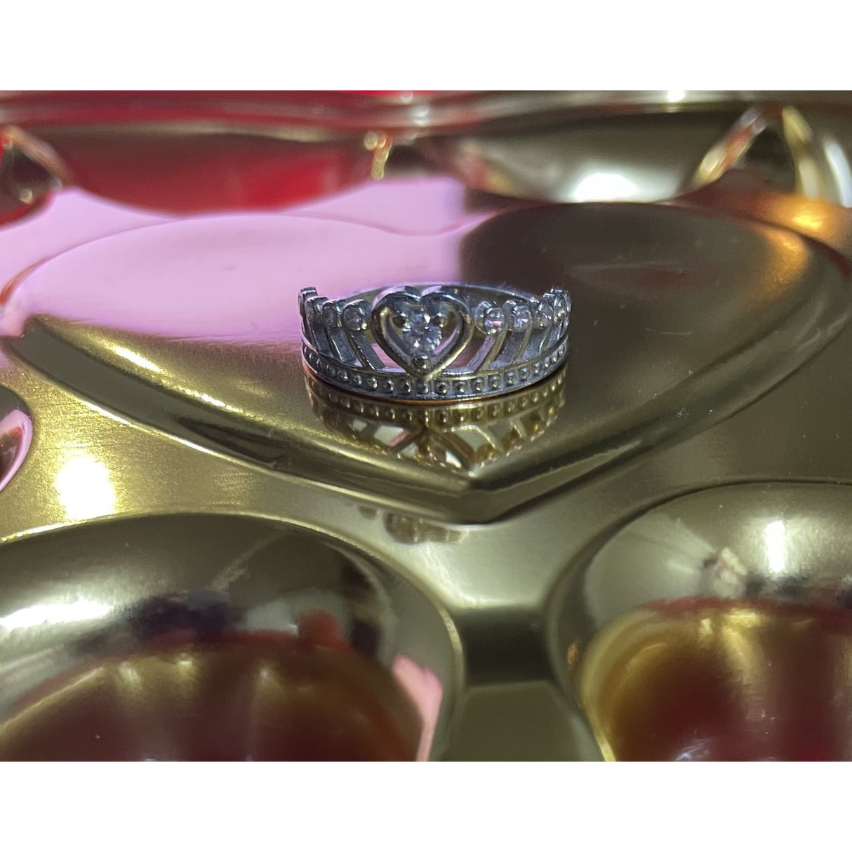 Inel Coroana din Argint 925, M57 - vivimall.ro