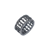 Inel din Argint 925 cu Marcasite, model Fundite, marimea 53