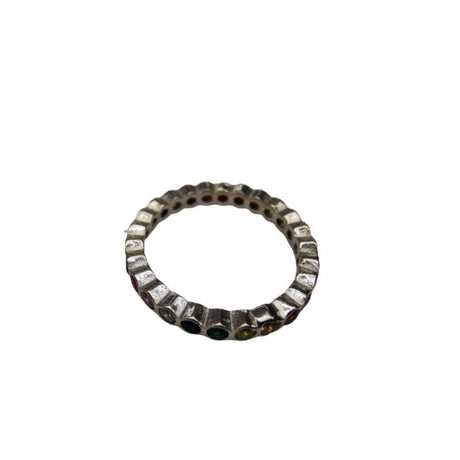 Inel Din Argint 925 Fagure Cu Zirconii Colorate M51