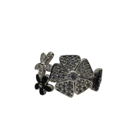 Inel, Jolie Silver, Argint 925 Trifoi Cu Email M 57 - vivimall.ro