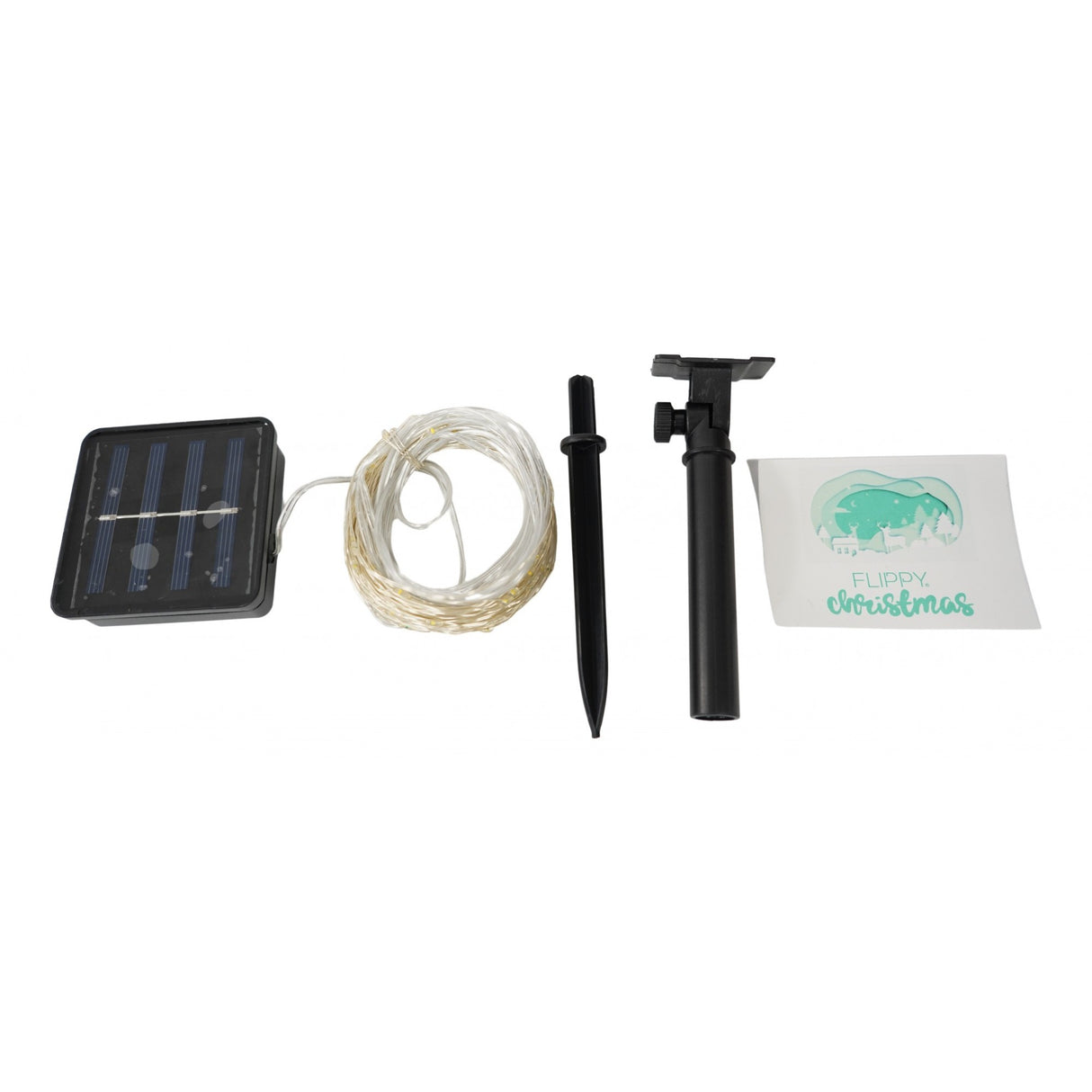 Instalatie Craciun, 10 Metri, 100 De Led-Uri, Cu Energie Solara, Fir De Cupru, Liniar, Interior/Exterior