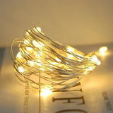 Instalatie Craciun, 10 Metri, 100 Led-Uri, Telecomanda 8 Functii, Usb, Fir Cupru, Liniar, Interior/Exterior