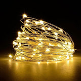 Instalatie Craciun, 10 Metri, 100 Led-Uri, Telecomanda 8 Functii, Usb, Fir Cupru, Liniar, Interior/Exterior