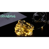Instalatie Craciun, 10 Metri, 100 Led-Uri, Telecomanda 8 Functii, Usb, Fir Cupru, Liniar, Interior/Exterior