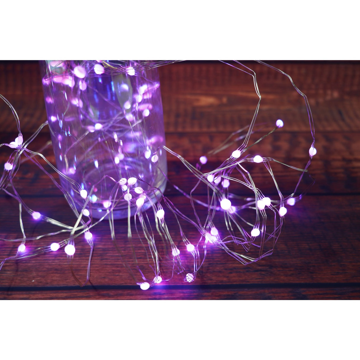 Instalatie Craciun, 10 metri, 100 LED-uri, telecomanda 32 de functii, multicolor RBG, fir cupru, USB, interior, Vivimall - vivimall.ro