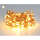 Instalatie Craciun, 100 Led-Uri, 12 Metri, Pentru Exterior Cu Incarcare Solara