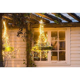 Instalatie Craciun, 100 Led-Uri, 12 Metri, Pentru Exterior Cu Incarcare Solara