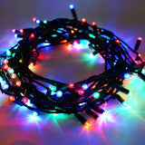 Instalatie Craciun, 100 M, 1000 Led-Uri,Liniara, 8 Jocuri De Lumini, Transformator, Interconectabila, Prelungitor 5 M Inclus, Fir Verde