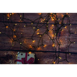 Instalatie Craciun, 12 Metri, 100 De Led-Uri, Cu Energie Solara, Fir De Cupru, Liniar, Interior/Exterior