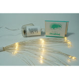 Instalatie Craciun, 120 Led-Uri, Telecomanda 8 Functii, Cu Baterii, Explozie Fireworks, Fir Cupru, Interior/Exterior