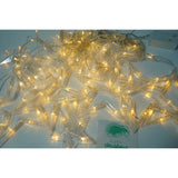 Instalatie Craciun, 138 Led-Uri, Tip Perdea, Cu Stelute, -Cald, 2.5 M, Interior/Exterior