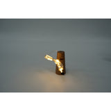 Instalatie de Craciun, Liniara, 2 m, Baterii, 20 LED-uri, Alb Cald, Fir Cupru, Interior/Exterior, Flippy - vivimall.ro