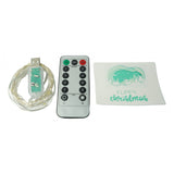 Instalatie Craciun, 2 Metri, 20 Led-Uri, Telecomanda 8 Functii, Usb, Fir Cupru, Liniar, Interior/Exterior