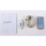 Instalatie Craciun, 2 Metri, 20 Led-Uri, Telecomanda 8 Functii, Usb, Fir Cupru, Liniar, Interior/Exterior