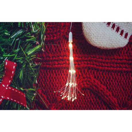 Instalatie Craciun, Vivimall, 200 LED-uri, Telecomanda 8 functii, Incarcare Solara, Explozie Fireworks, Fir Cupru, interior/exterior, Alb Cald - vivimall.ro