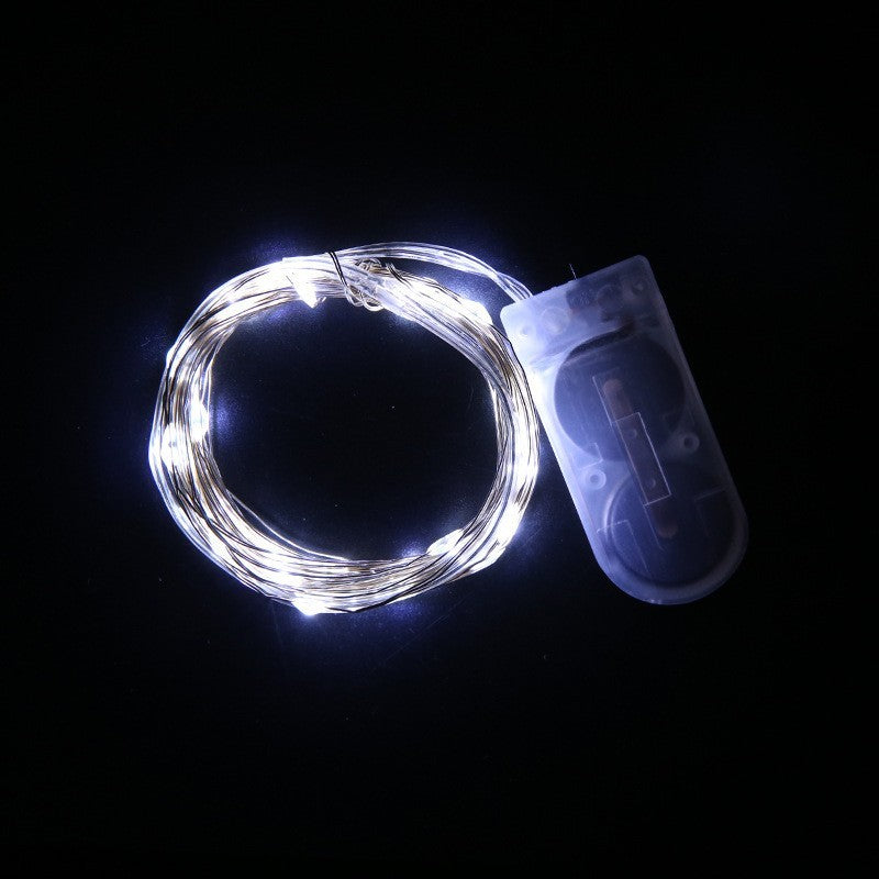Instalatie Craciun, 3 Metri, 30 Led-Uri, Rece, Cu Baterii, Fir Cupru, Liniar, Interior/Exterior
