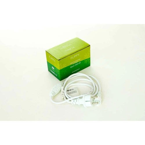 Instalatie Craciun, 30 M, Led-Uri,Franjuri, Flash, Alimentator, Interconectabila, Fir Alb Cauciucat, 220V