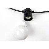 Instalatie Craciun, 5 Metri, 15 Becuri Led Rotunde, Pentru Exterior Cu Incarcare La Sursa De Curent Si Telecomanda Cu 8 Functii
