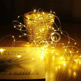 Instalatie Craciun Tip Turturi, IP44, 35 m, 1001 Led-uri, Alb cald, 8 jocuri de lumini, 31 V, Interconectabila, Prelungitor 5 m inclus, Fir Cupru, Vivimall, Interior/Exterior - vivimall.ro