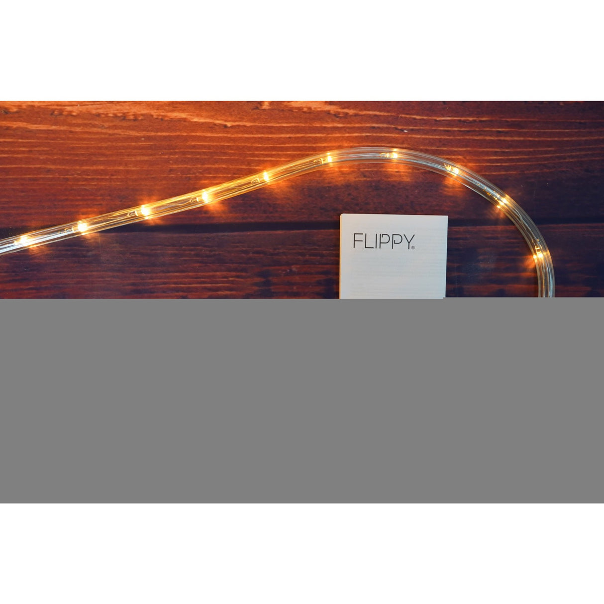 Instalatie Craciun, 42 m, 1008 Led-uri ,Furtun Luminos, Alb cald, 8 jocuri de lumini, Transformator, Sectionabila, 220 V, Vivimall - vivimall.ro