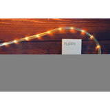 Instalatie Craciun, 48 m, 1152 Led-uri ,Furtun Luminos, Alb cald, 8 jocuri de lumini, Transformator, Sectionabila, 220 V, Vivimall - vivimall.ro