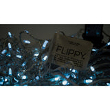 Instalatie Craciun, 5 m, 143 Led-uri ,Franjuri, Alb rece, Flash, Transformator cu telecomanda, Interconectabila, Prelungitor 3 m inclus, Fir Alb, Vivimall - vivimall.ro