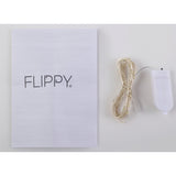 Instalatie Craciun, 5 metri, 50 LED-uri, alb cald, cu baterii, fir cupru, liniar, interior/exterior, Flippy - vivimall.ro