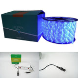 Instalatie Craciun, 80 M, 1920 Led-Uri, Furtun Luminos, Transformator, 8 Jocuri De Lumini, Sectionabila, 220 V