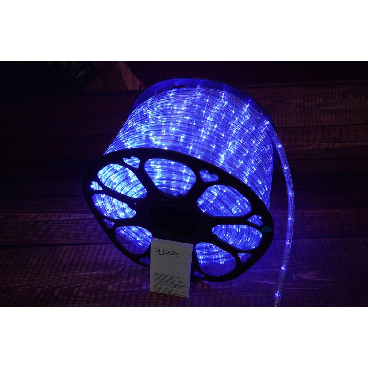 Instalatie Craciun, 80 M, 1920 Led-Uri, Furtun Luminos, Transformator, Sectionabila, 220 V