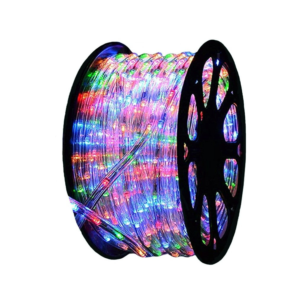 Instalatie Craciun, 80 M, 1920 Led-Uri, Furtun Luminos, Transformator, Sectionabila, 220 V