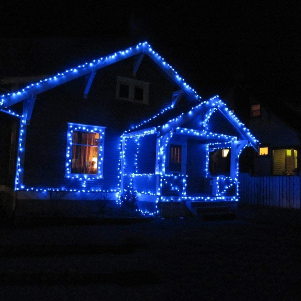 Instalatie Craciun, 95 M, 950 Led-Uri,Liniara, 8 Jocuri De Lumini, Transformator, Interconectabila, Prelungitor 5 M Inclus, Fir Verde