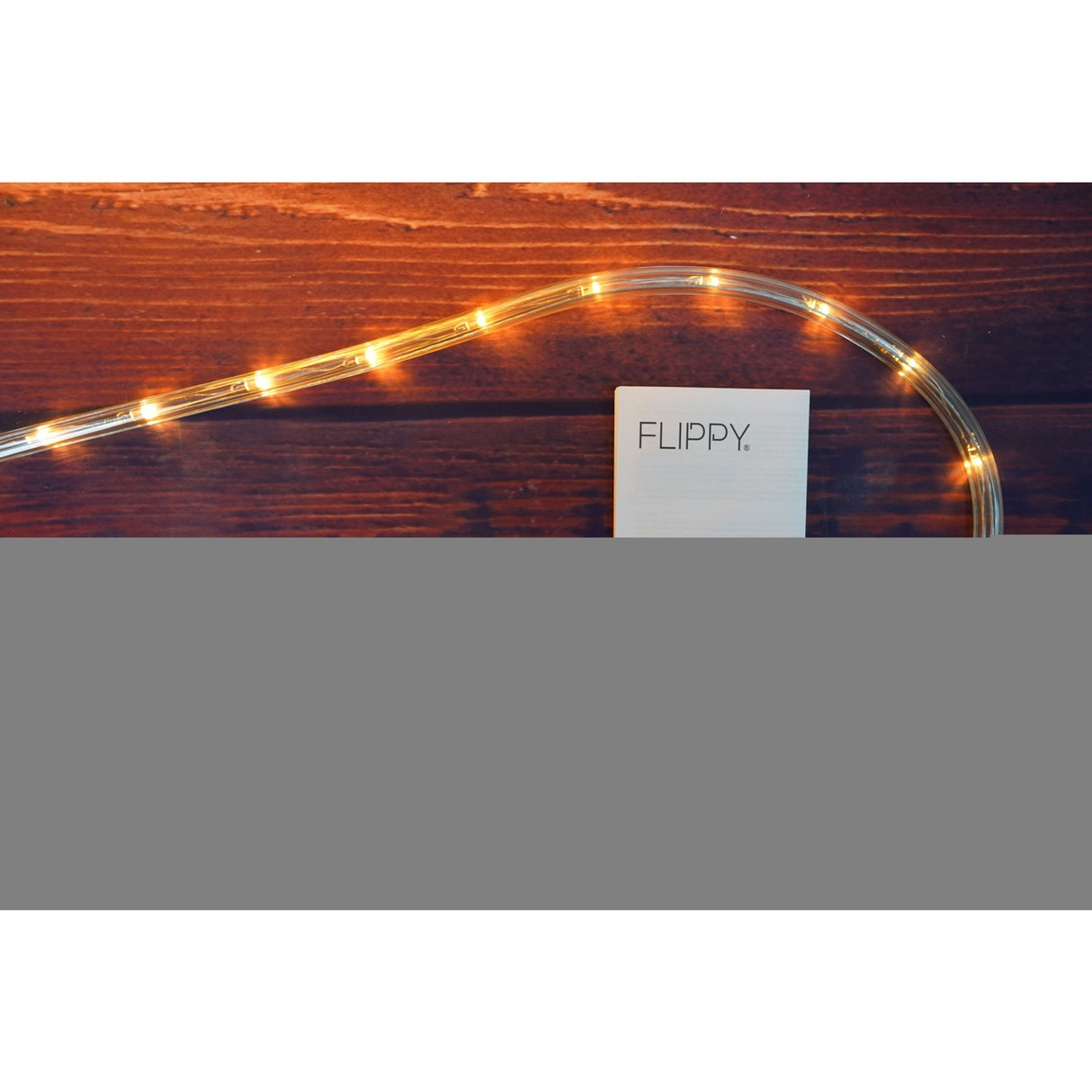 Instalatie Craciun, 98 m, 2352 Led-uri ,Furtun Luminos, Alb cald, 8 jocuri de lumini, Transformator, Sectionabila, 220 V, Vivimall - vivimall.ro