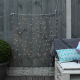 Instalatie Craciun, Tip Perdea, IP44, 6 m x 3 m, 480 LED-uri, Alb rece, cu 8 jocuri de lumini, 31 V, 9W, Interconectabila, Prelungitor 3 m inclus, Fir transparent, Interior/ Exterior, Vivimall - vivimall.ro