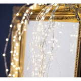 Instalatie Craciun Tip Turturi, 10 M, Ip44, 286 Led-Uri, Rece, 8 Jocuri De Lumini, Interconectabila, Prelungitor 3 M Inclus, Fir Cupru, Interior/Exterior