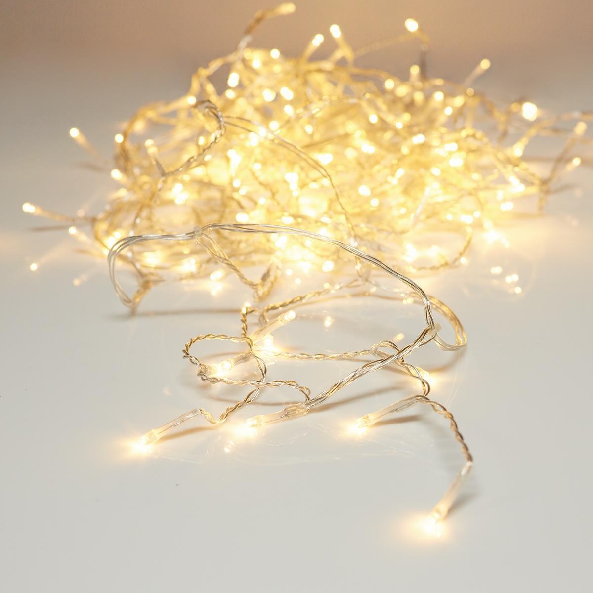 Instalatie Craciun Turturi, IP44, 4 m, 132 Led-uri ,Perdea Franjurata, Alb cald, 8 jocuri de lumini, Transformator 31 V, Putere 9 W cu telecomanda, Interconectabila, Interior/Exterior, Prelungitor 5 m inclus, Fir Transparent, Flippy - vivimall.ro