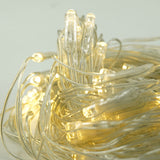 Instalatie Craciun Yoto, Tip Plasa, 1.2 m x 1.2 m, 80 LED-uri, Prelungitor 1.5 m, 8 Jocuri de Lumini, Interconectabila, Fir transparent, Interior/Exterior, Alb Cald - vivimall.ro